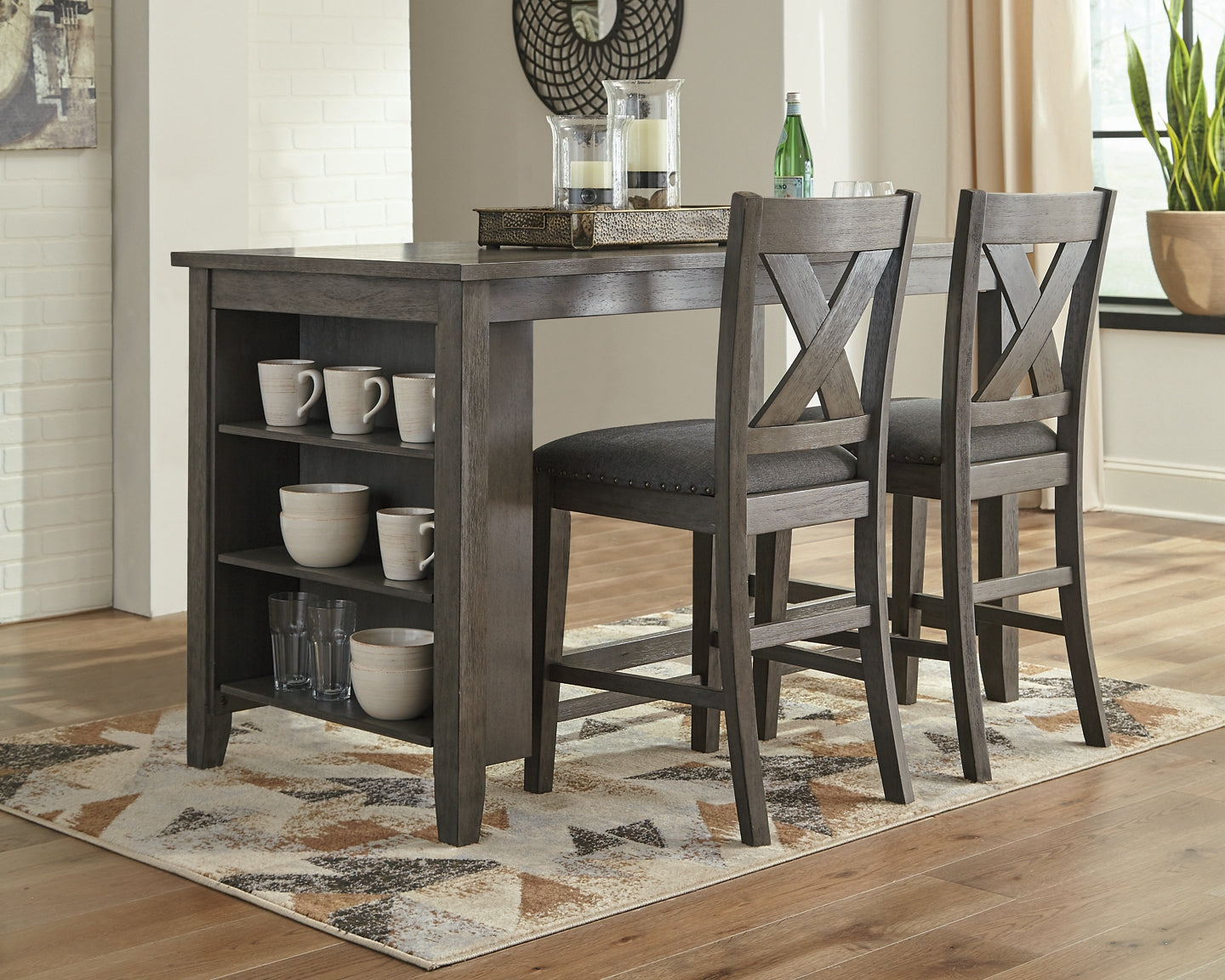 Caitbrook Counter Height Dining Table and 2 Barstools JB's Furniture  Home Furniture, Home Decor, Furniture Store