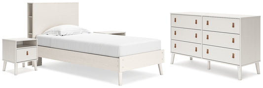 Aprilyn Twin Bookcase Bed with Dresser and 2 Nightstands JB's Furniture  Home Furniture, Home Decor, Furniture Store