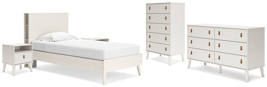 Aprilyn Twin Bookcase Bed with Dresser, Chest and 2 Nightstands JB's Furniture  Home Furniture, Home Decor, Furniture Store