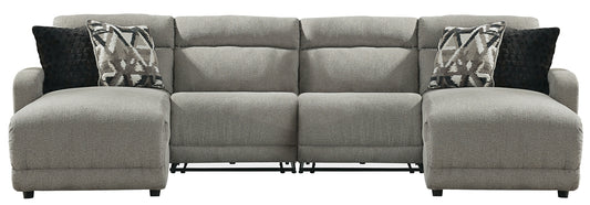 Colleyville 4-Piece Power Reclining Sectional with Chaise JB's Furniture  Home Furniture, Home Decor, Furniture Store