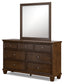 Danabrin Dresser and Mirror JB's Furniture  Home Furniture, Home Decor, Furniture Store