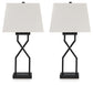 Brookthrone Metal Table Lamp (2/CN) JB's Furniture  Home Furniture, Home Decor, Furniture Store