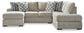 Calnita 2-Piece Sectional with Chaise JB's Furniture  Home Furniture, Home Decor, Furniture Store