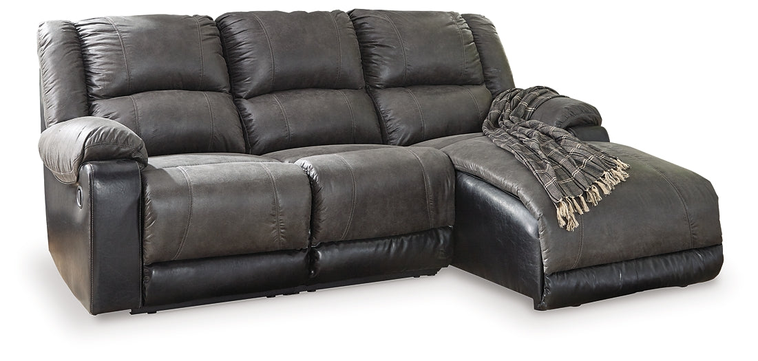 Nantahala 3-Piece Reclining Sectional with Chaise JB's Furniture  Home Furniture, Home Decor, Furniture Store