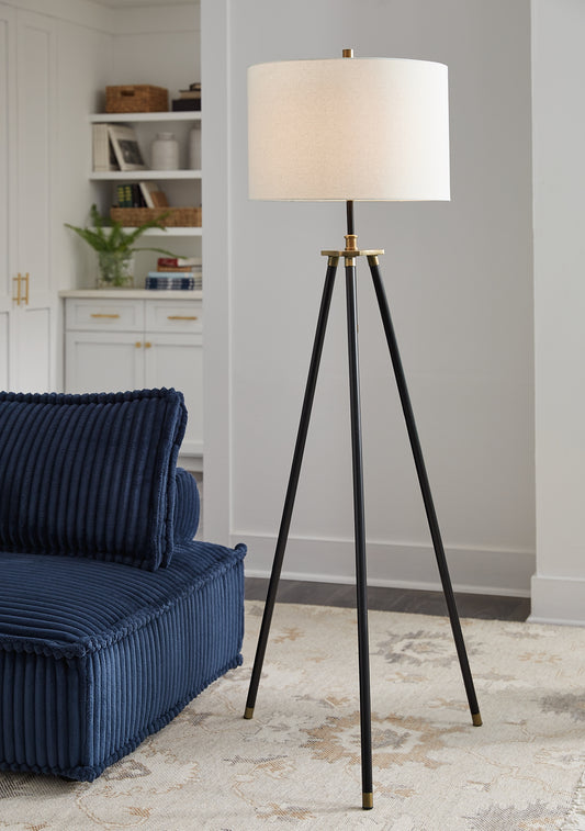 Cashner Metal Floor Lamp (1/CN) JB's Furniture  Home Furniture, Home Decor, Furniture Store