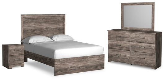 Ralinksi Full Panel Bed with Mirrored Dresser and Nightstand JB's Furniture  Home Furniture, Home Decor, Furniture Store