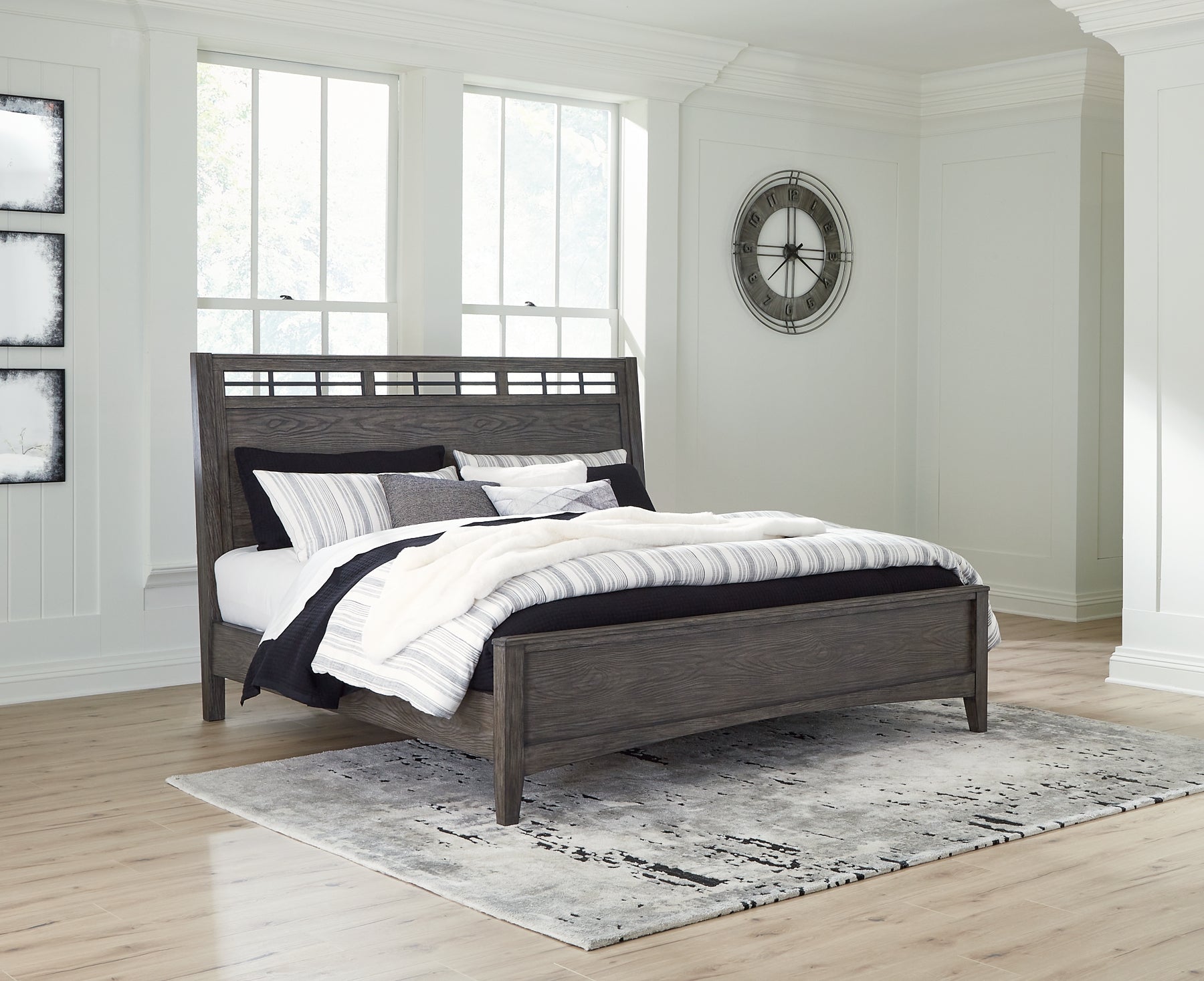 Montillan California King Panel Bed with Dresser JB's Furniture  Home Furniture, Home Decor, Furniture Store