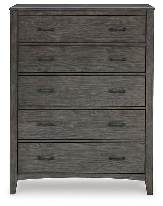 Montillan King Panel Bed with Mirrored Dresser, Chest and 2 Nightstands JB's Furniture  Home Furniture, Home Decor, Furniture Store