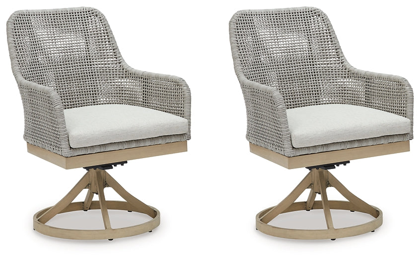 Seton Creek Swivel Chair w/Cushion (2/CN) JB's Furniture  Home Furniture, Home Decor, Furniture Store