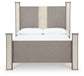 Surancha Queen Poster Bed with Mirrored Dresser JB's Furniture  Home Furniture, Home Decor, Furniture Store
