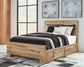 Hyanna Twin Panel Bed with Storage with Mirrored Dresser JB's Furniture  Home Furniture, Home Decor, Furniture Store