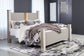 Surancha King Poster Bed with Mirrored Dresser JB's Furniture  Home Furniture, Home Decor, Furniture Store