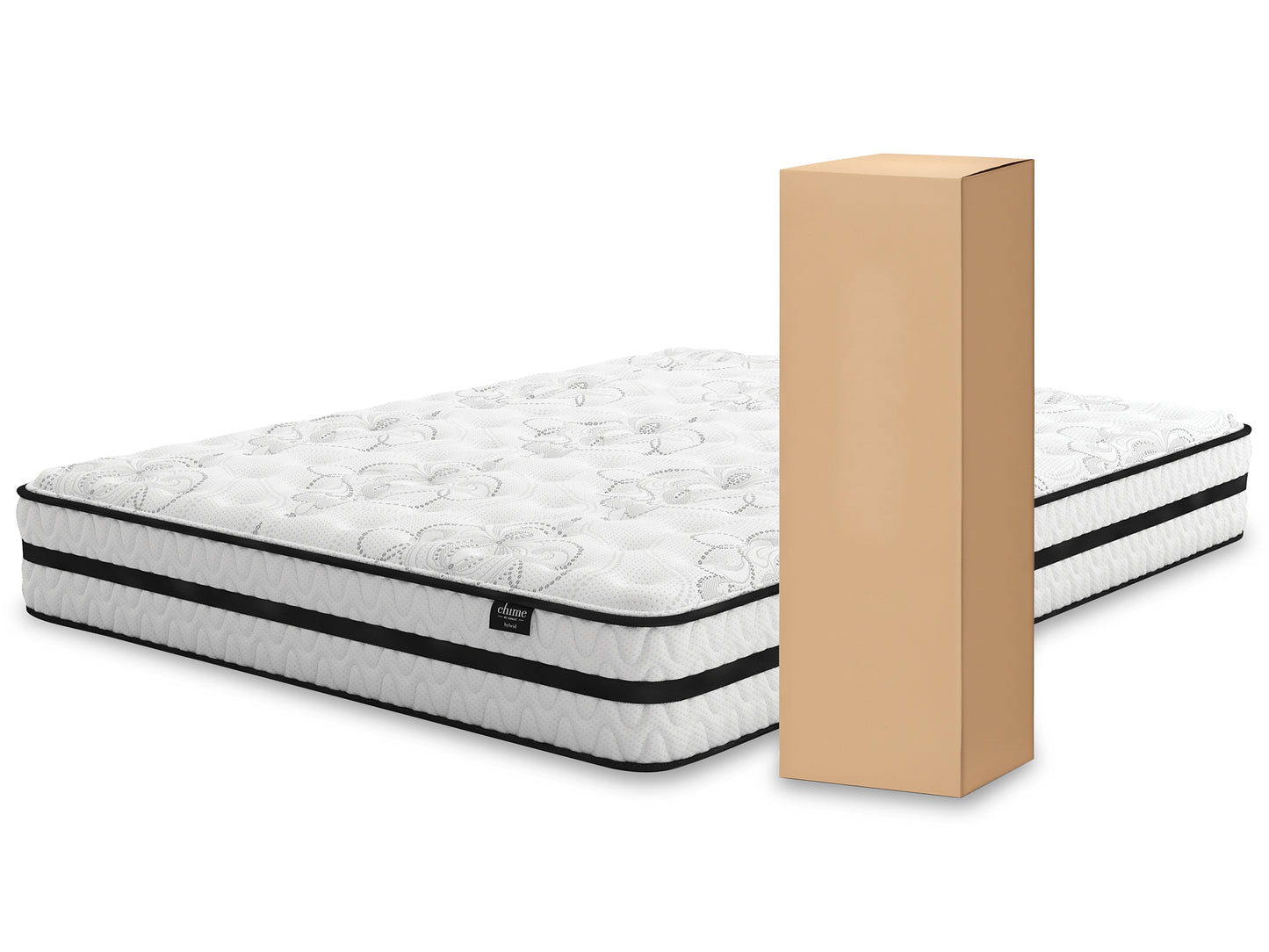 Chime 10 Inch Hybrid 10 Inch Hybrid Mattress with Foundation JB's Furniture  Home Furniture, Home Decor, Furniture Store