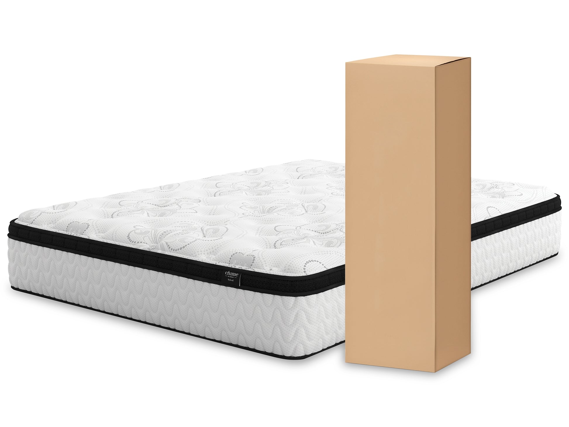 Chime 12 Inch Hybrid 12 Inch Hybrid Mattress with Adjustable Base JB's Furniture  Home Furniture, Home Decor, Furniture Store