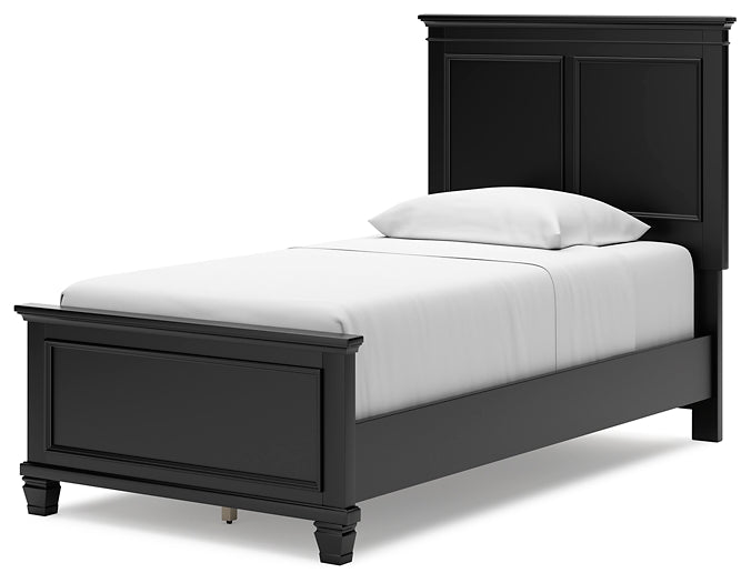 Lanolee Twin Panel Bed with Mirrored Dresser and 2 Nightstands JB's Furniture  Home Furniture, Home Decor, Furniture Store