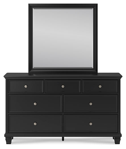 Lanolee Twin Panel Bed with Mirrored Dresser and Chest JB's Furniture  Home Furniture, Home Decor, Furniture Store
