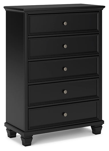 Lanolee Full Panel Bed with Mirrored Dresser, Chest and Nightstand JB's Furniture  Home Furniture, Home Decor, Furniture Store