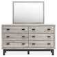 Vessalli Queen Panel Bed with Mirrored Dresser and 2 Nightstands JB's Furniture  Home Furniture, Home Decor, Furniture Store
