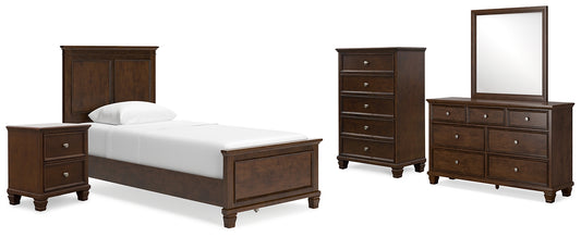 Danabrin Twin Panel Bed with Mirrored Dresser, Chest and Nightstand JB's Furniture  Home Furniture, Home Decor, Furniture Store