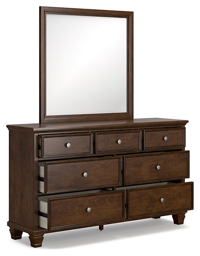 Danabrin California King Panel Bed with Mirrored Dresser, Chest and Nightstand JB's Furniture  Home Furniture, Home Decor, Furniture Store