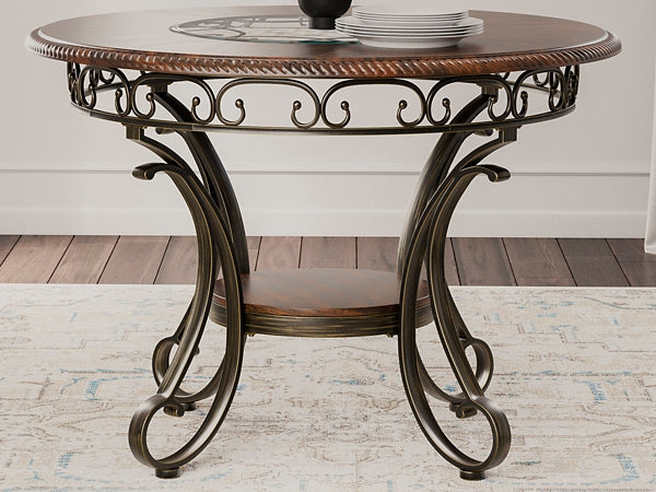 Glambrey Round Dining Room Table JB's Furniture Furniture, Bedroom, Accessories