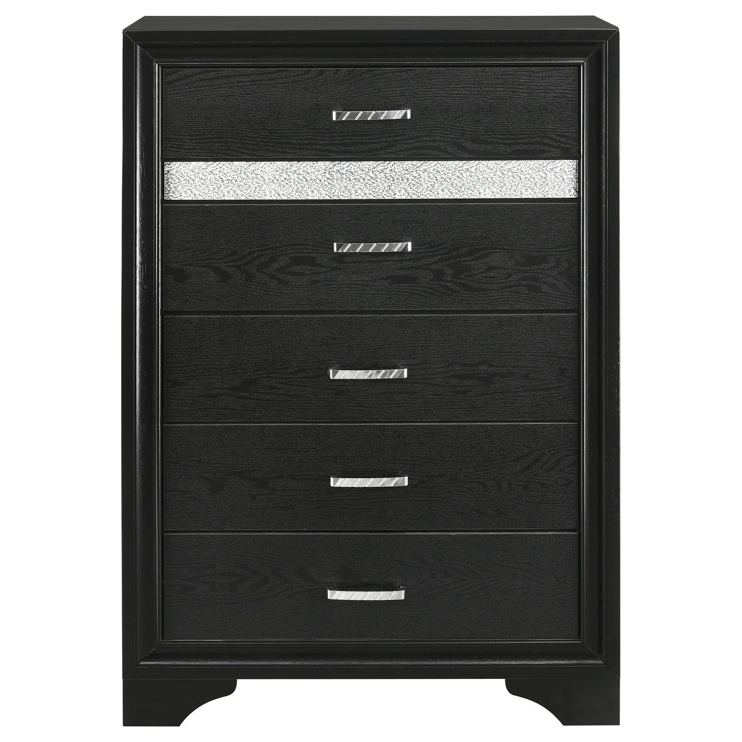 Miranda 5-drawer Bedroom Chest Black