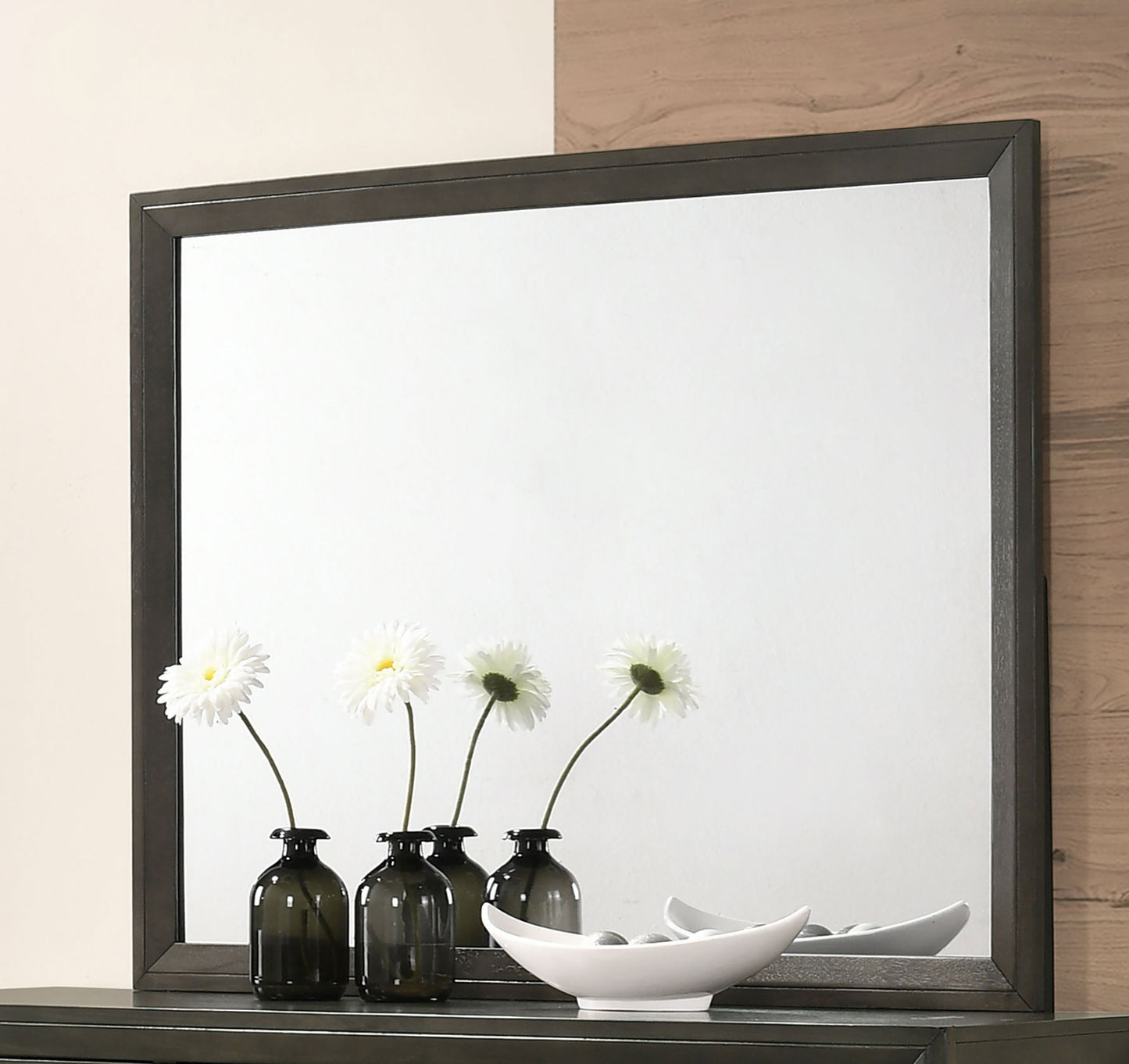 Serenity Dresser Mirror Mod Grey