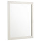 Selena Rectangular Dresser Mirror Cream White