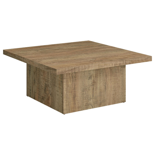 Devar Square Engineered Wood Coffee Table Mango