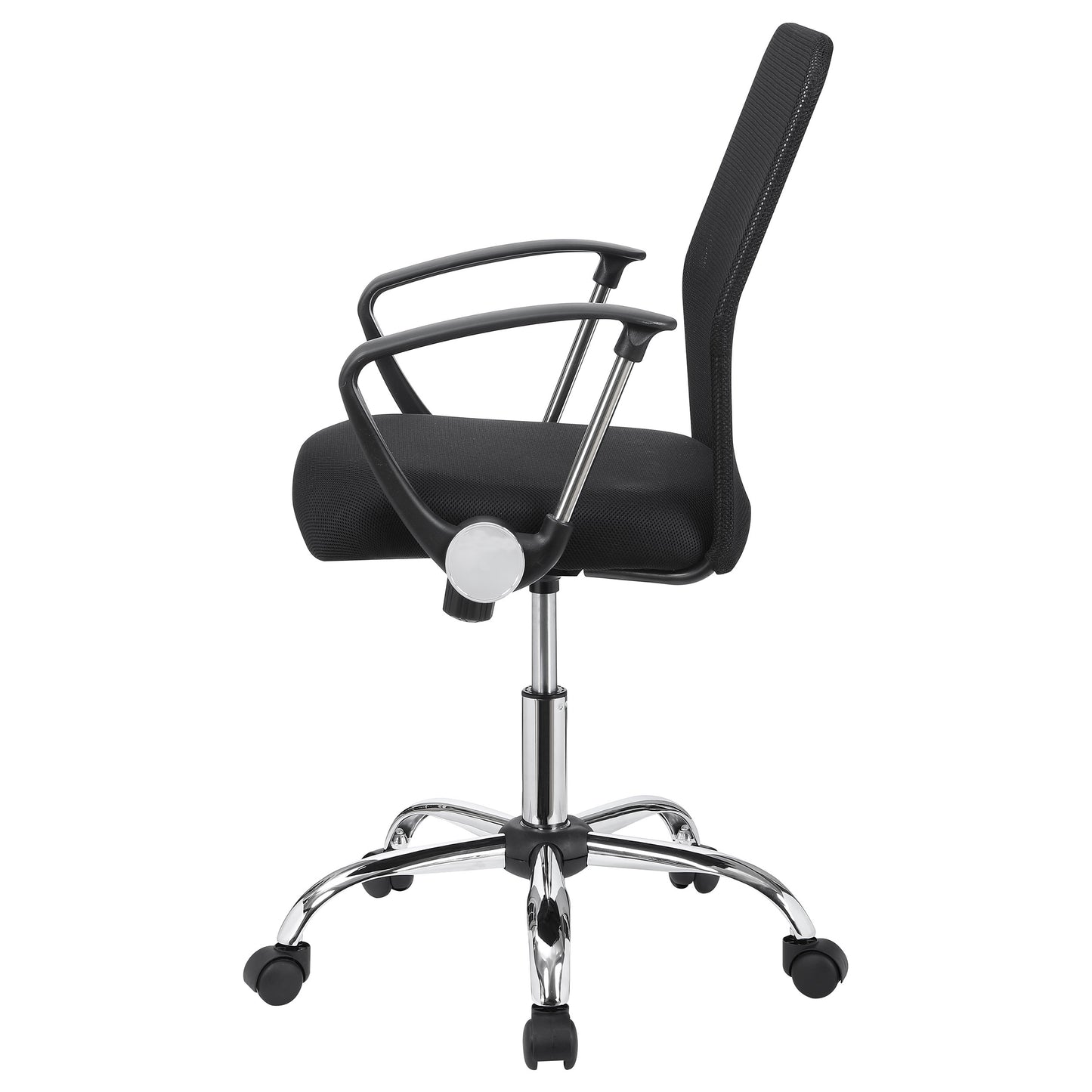 Gerta Office Chair with Mesh Backrest Black and Chrome